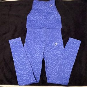 XS Gymshark Adapt Animal Seamless set